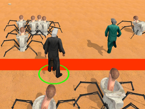 Žaidimas Operator vs Skibidi Survival  internete