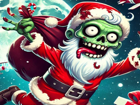 Žaidimas Flappy Zombie Santa Kalėdų žaidimas  internete