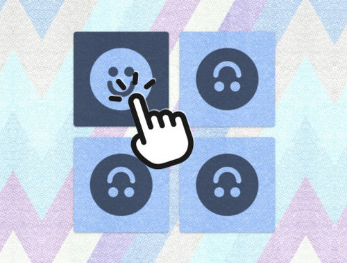 Žaidimas 321 Pasirinkite skirtingą  internete