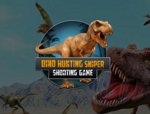 Žaidimas Dino medžioklės snaiperių šaudymo žaidimas  internete