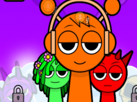 Žaidimas „Sprunki Clicker Master“ internete