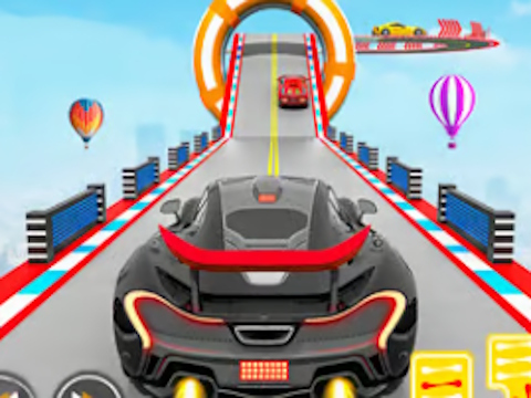 Žaidimas Sujungti lenktynininką - triukai automobilis internete