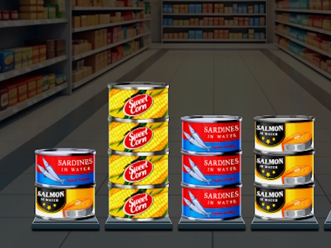 Žaidimas „Super Stock Stack“ internete