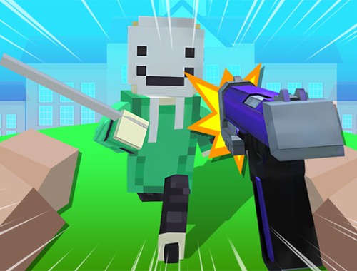Žaidimas Block Craft 3D mokykla  internete