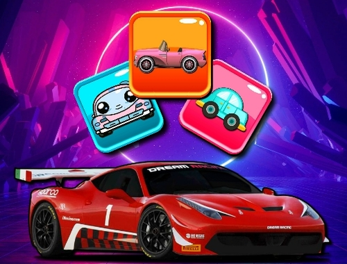 Žaidimas Prijunkite 2 automobilius  internete