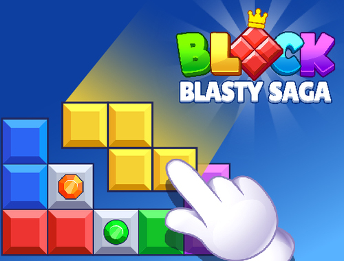 Žaidimas Blokuoti Blasty Saga  internete