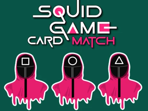 Žaidimas Squid Game Atminties kortelės rungtynės  internete