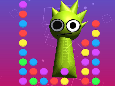 Žaidimas „Sprunki Bubble Pop“ internete