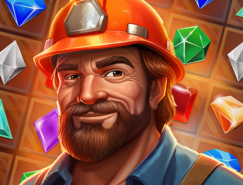 Žaidimas „Jewel Miner Quest“ internete