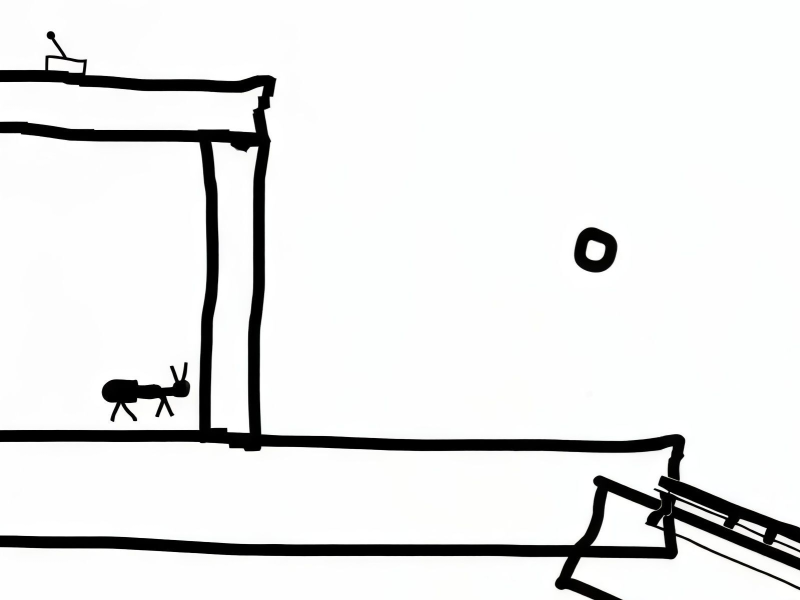 Žaidimas Popierinis Ant  internete