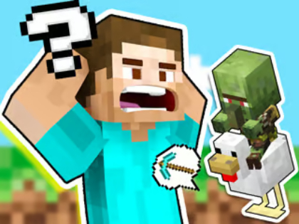 Žaidimas Vaikų viktorina: atspėk Minecraft balsą  internete
