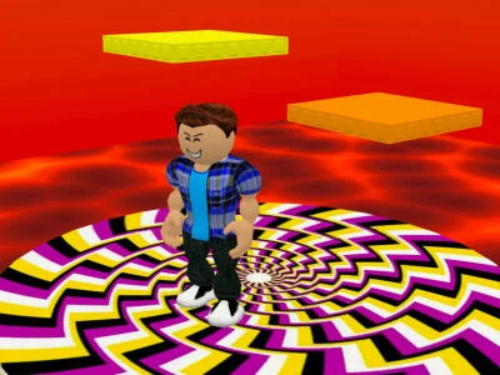Žaidimas „Roblox“: „Parkour Lava“ internete