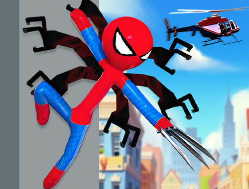 Žaidimas „Spiderlox“ pramogų parko mūšis  internete