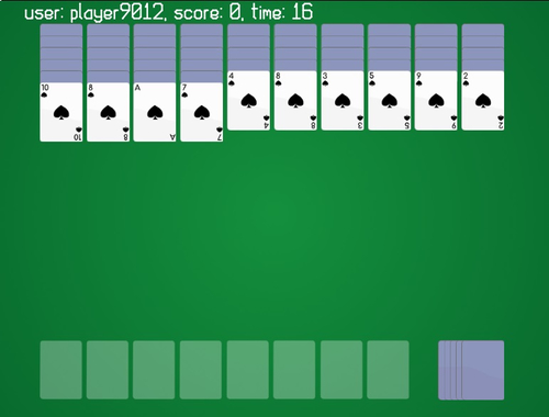 Žaidimas Voras solitaire klasikinis ver internete