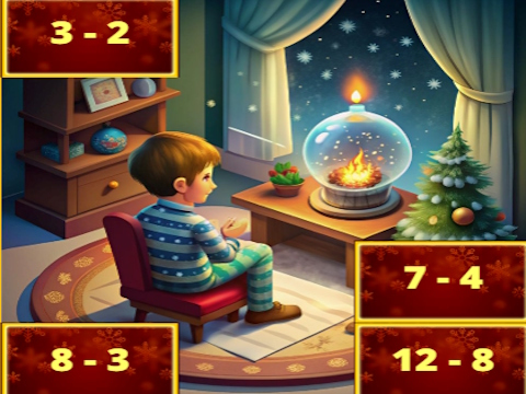 Žaidimas Chill matematikos atimtis  internete
