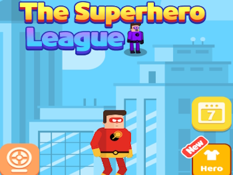Žaidimas Superherojų lyga  internete