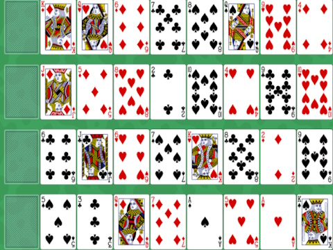 Žaidimas Kortelės: Solitaire Carpet  internete