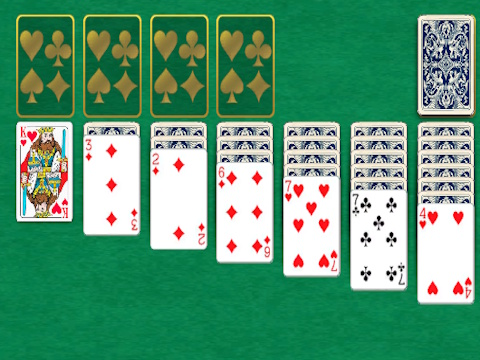 Žaidimas Klasikinis Klondike Solitaire  internete