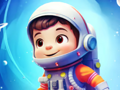 Žaidimas Jigsaw dėlionė: astronautas  internete