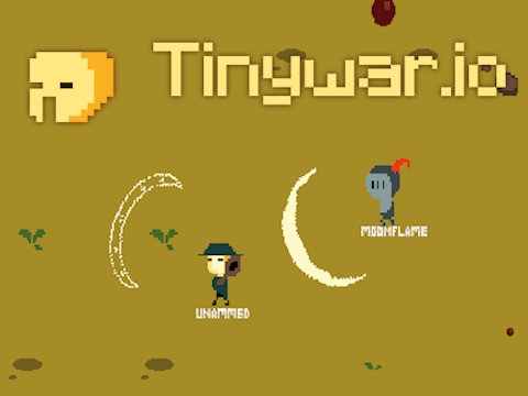 Žaidimas Tinywar. io  internete