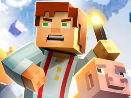 Žaidimas Jigsaw dėlionė: „Minecraft Dungeons“  internete