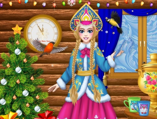 Žaidimas Snegurochka Rusijos ledo princesė  internete