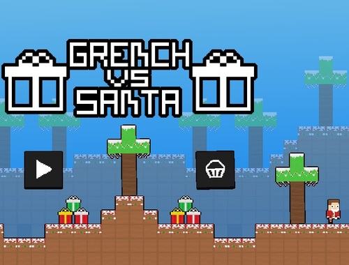 Žaidimas „Grinch vs Santa“  internete