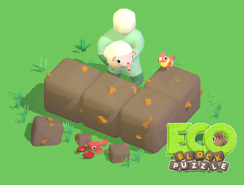 Žaidimas „Eco Block“ galvosūkis  internete