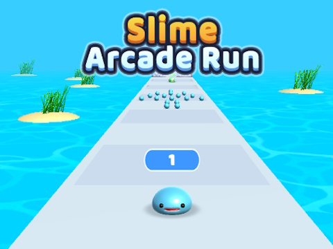 Žaidimas „Slime Arcade Run“  internete