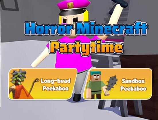 Žaidimas Siaubo „Minecraft“ vakarėlių laikas  internete