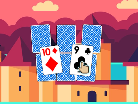 Žaidimas Šimtas pilių solitaire  internete