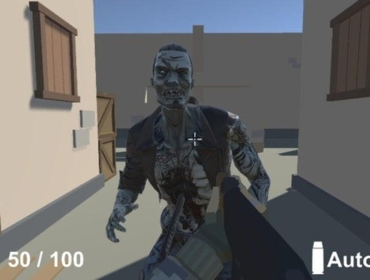 Žaidimas Zombie FPS internete