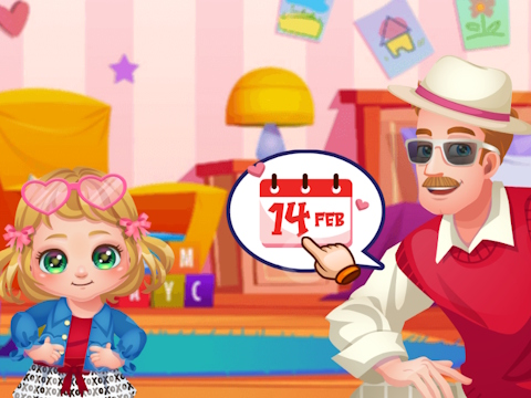 Žaidimas Kūdikis Cathy EP43: Meilės diena  internete