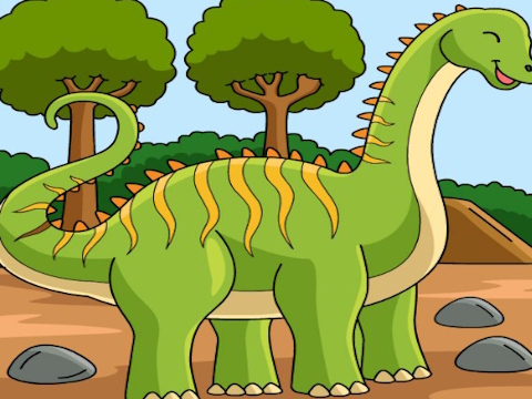 Žaidimas Dinozaurų skirtumas pastebi skirtumą  internete