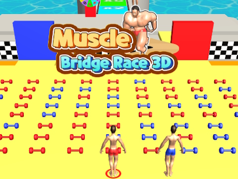 Žaidimas 3D raumenų tilto lenktynės  internete