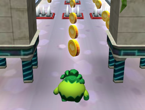 Žaidimas „Nommy Run Race“  internete