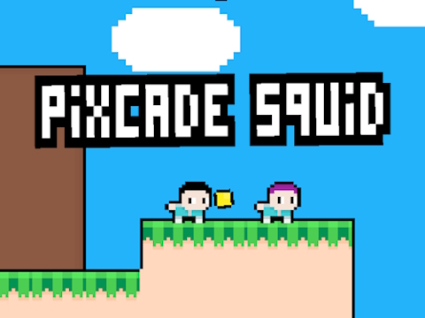 Žaidimas „Pixcade“ kalmarai  internete