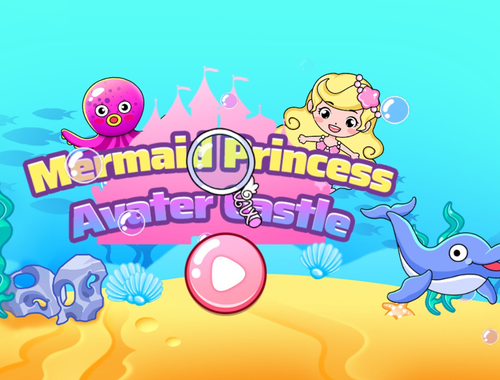 Žaidimas Undinės princesės Avater pilis  internete