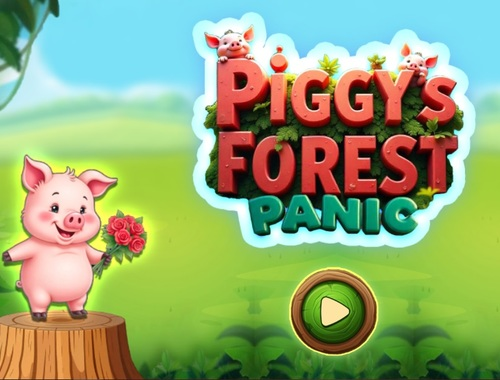 Žaidimas Piggy miško panika  internete