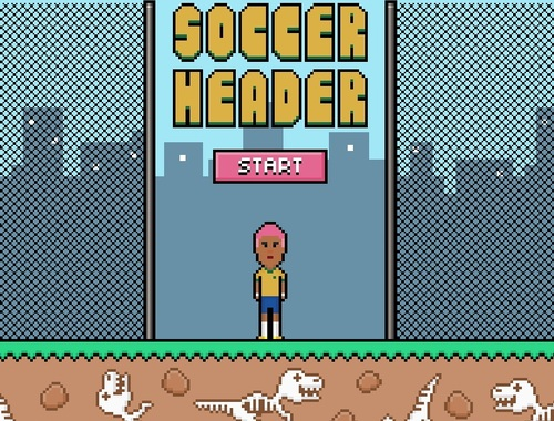 Žaidimas Futbolo antraštė  internete