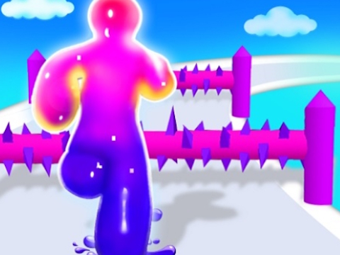 Žaidimas „Blob Dash“ begalinis bėgikas  internete