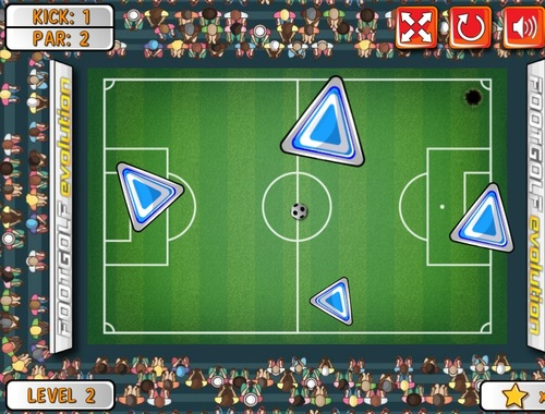 Žaidimas „Footgolf Evolution“  internete