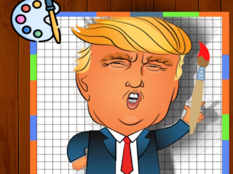 Žaidimas Trumpo dažymo laikas  internete