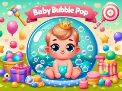 Žaidimas Kūdikio burbulo pop  internete