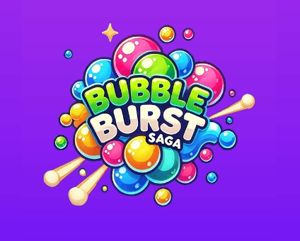 Žaidimas „Bubble Burst“ saga  internete