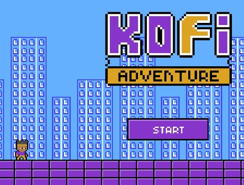Žaidimas „Kofi“ nuotykis  internete