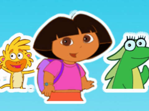 Žaidimas „Dora Match3“  internete