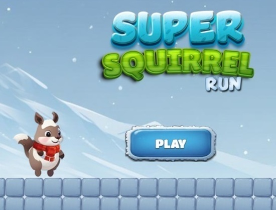 Žaidimas „Super Squirrel Run“  internete