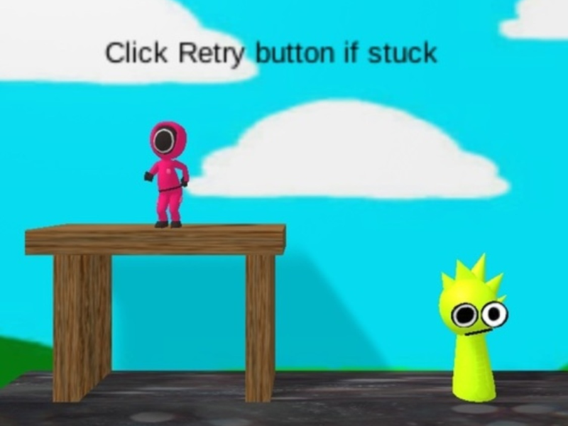 Žaidimas „Sprunki X Squid Game Incredibox“  internete