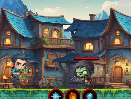 Žaidimas „Zombie Slayer 2“  internete